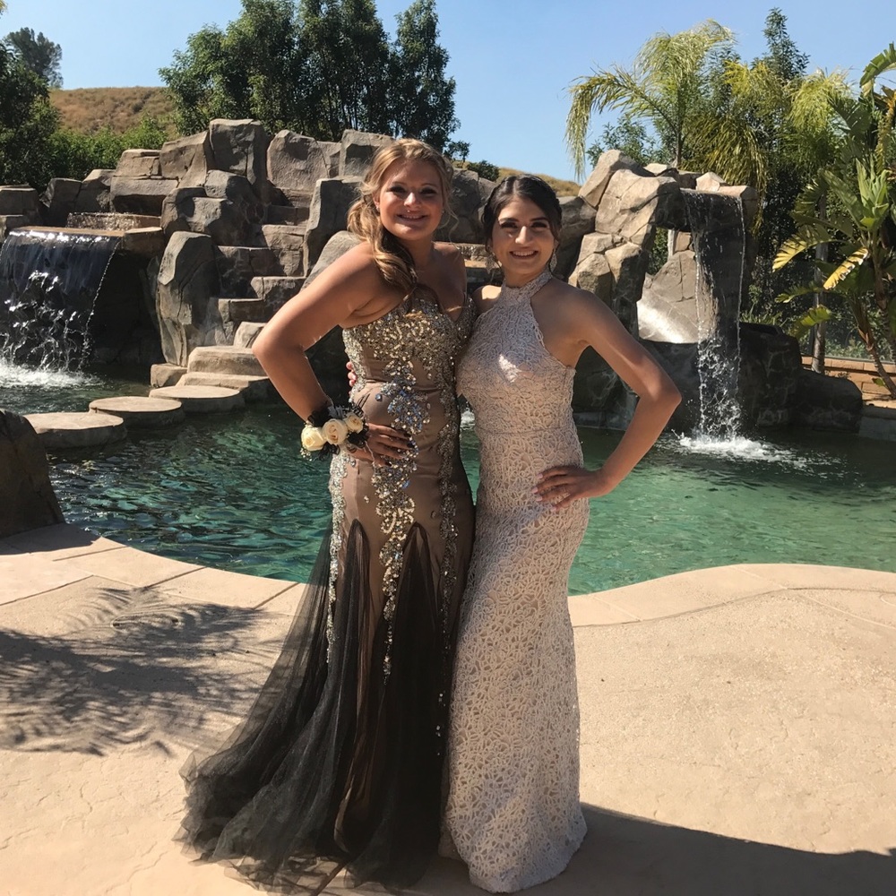 Prom dress sequin💖